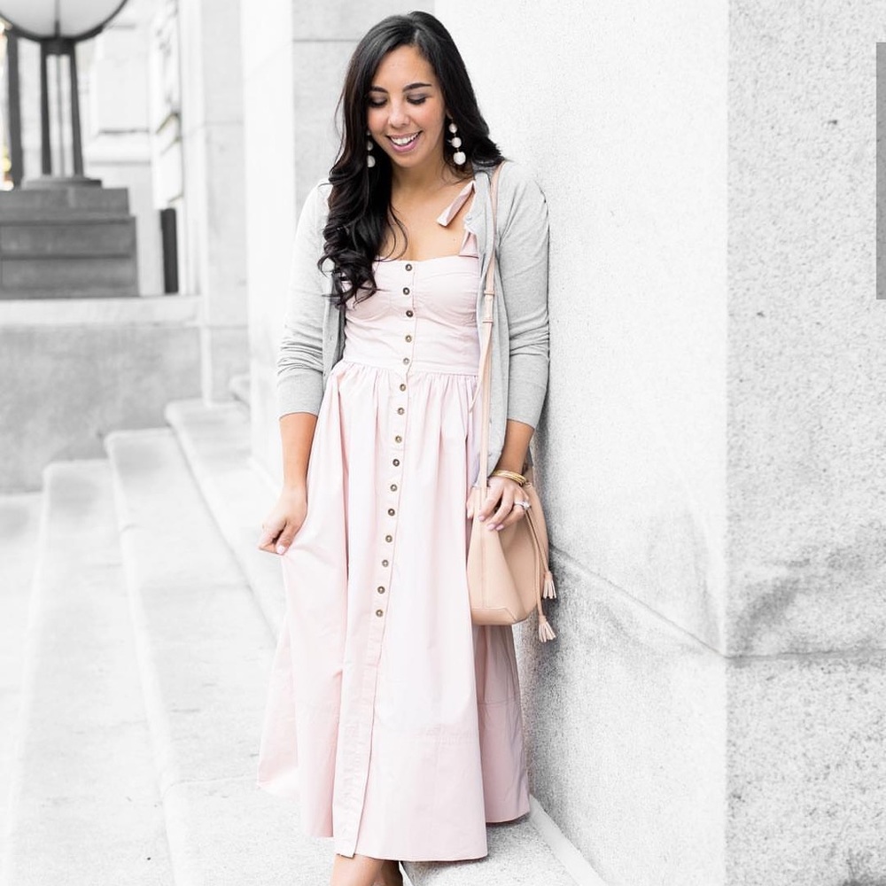 Chicwish Blush Pink Dress
